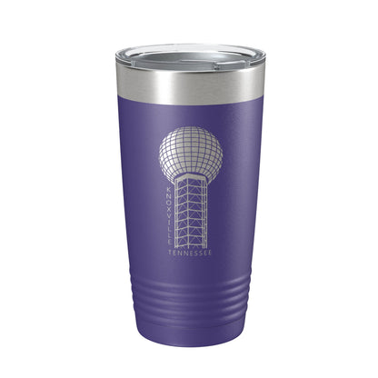 Sunsphere Tumbler Knoxville TN Travel Mug World's Fair Park Insulated Laser Engraved Coffee Cup 20 oz-15