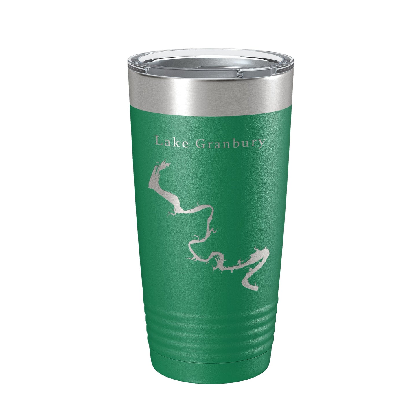 Lake Granbury Map Tumbler Travel Mug Insulated Laser Engraved Coffee Cup Brazos River Texas 20 oz-9