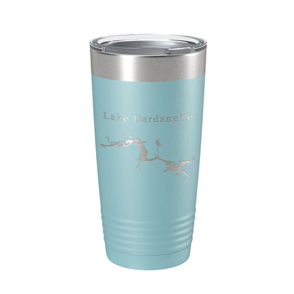 Lake Dardanelle Map Tumbler Travel Mug Insulated Laser Engraved Coffee Cup Arkansas 20 oz-13
