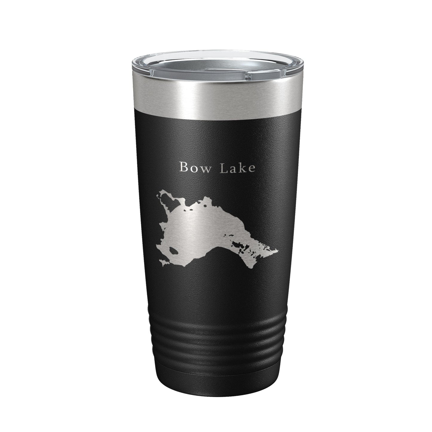 Bow Lake Map Tumbler Travel Mug Insulated Laser Engraved Coffee Cup New Hampshire 20 oz-5