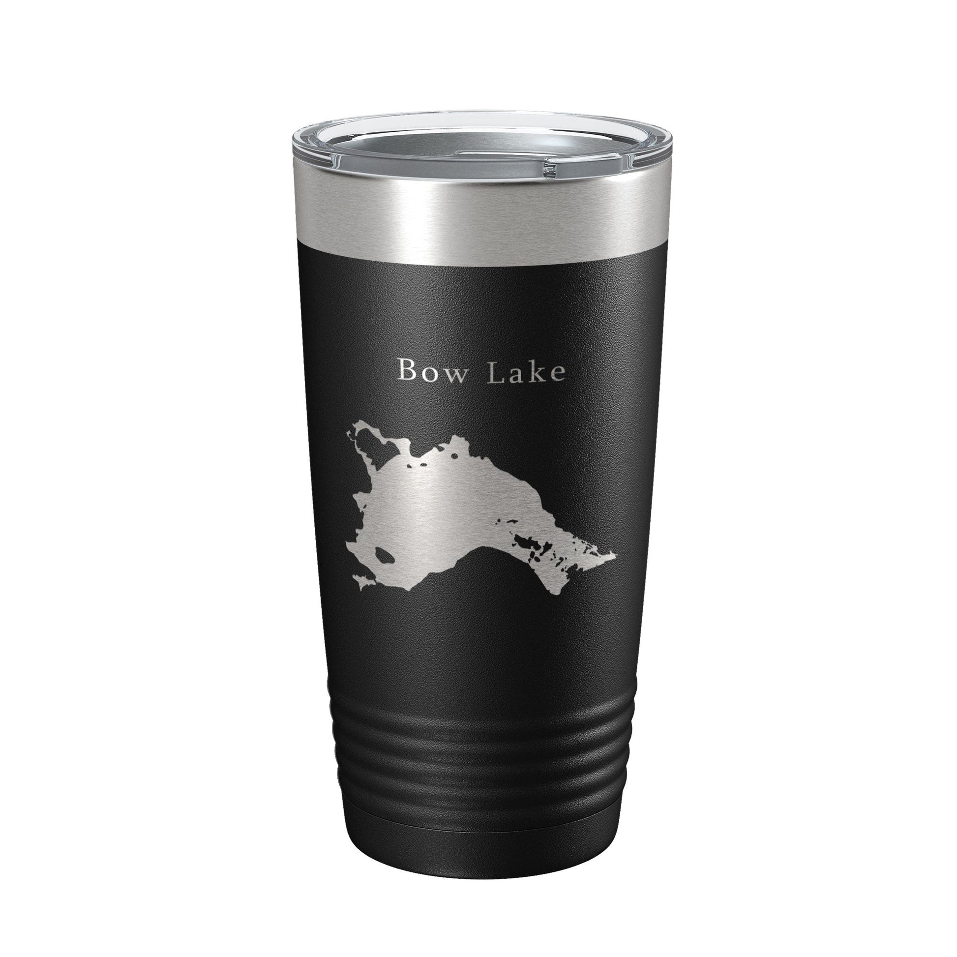 Bow Lake Map Tumbler Travel Mug Insulated Laser Engraved Coffee Cup New Hampshire 20 oz-5