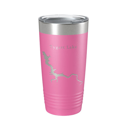 Tygart Lake Map Tumbler Travel Mug Insulated Laser Engraved Coffee Cup West Virginia 20 oz-11