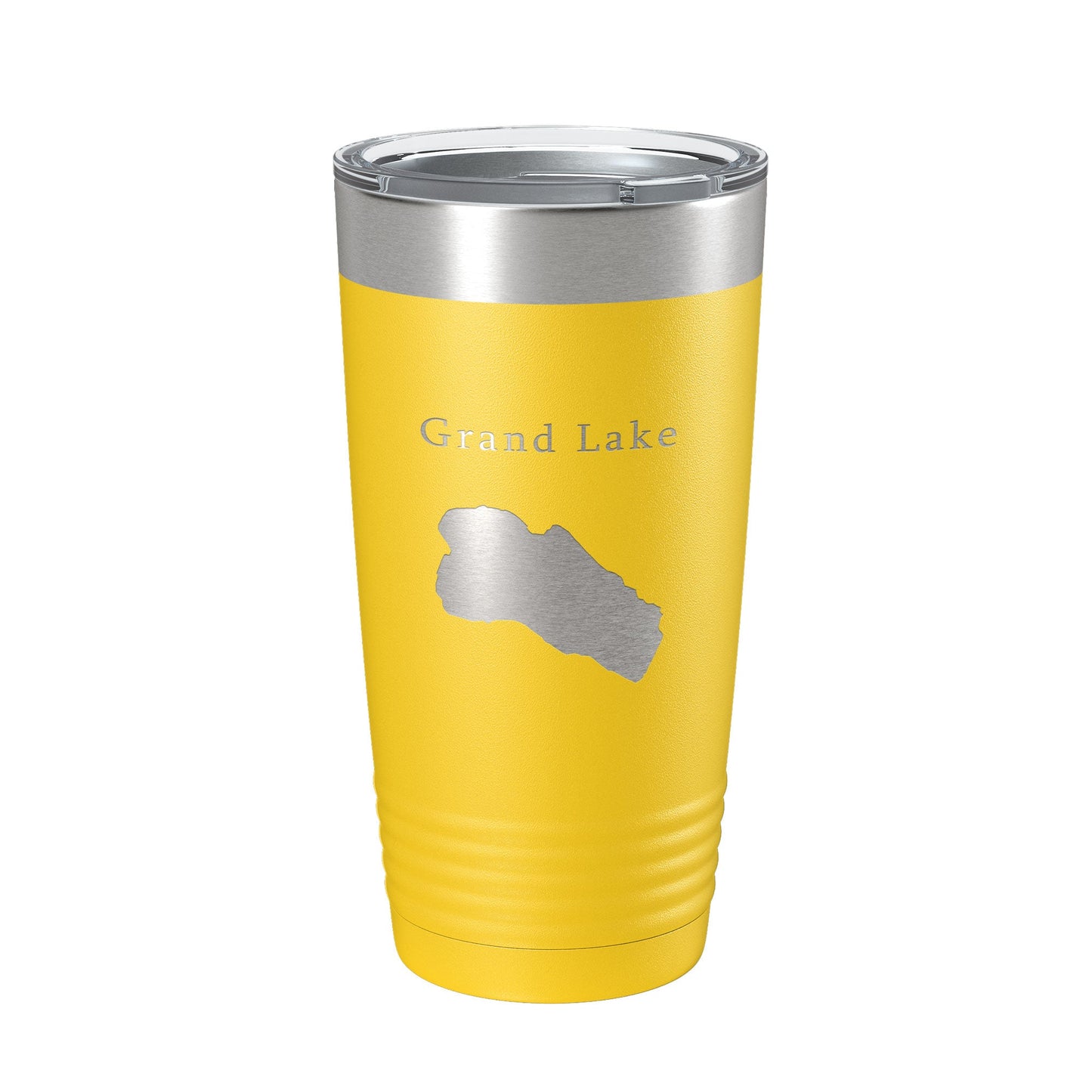 Grand Lake Map Tumbler Travel Mug Insulated Laser Engraved Coffee Cup Colorado 20 oz-19