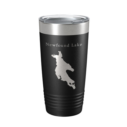 Newfound Lake Map Tumbler Travel Mug Insulated Laser Engraved Coffee Cup New Hampshire 20 oz-5