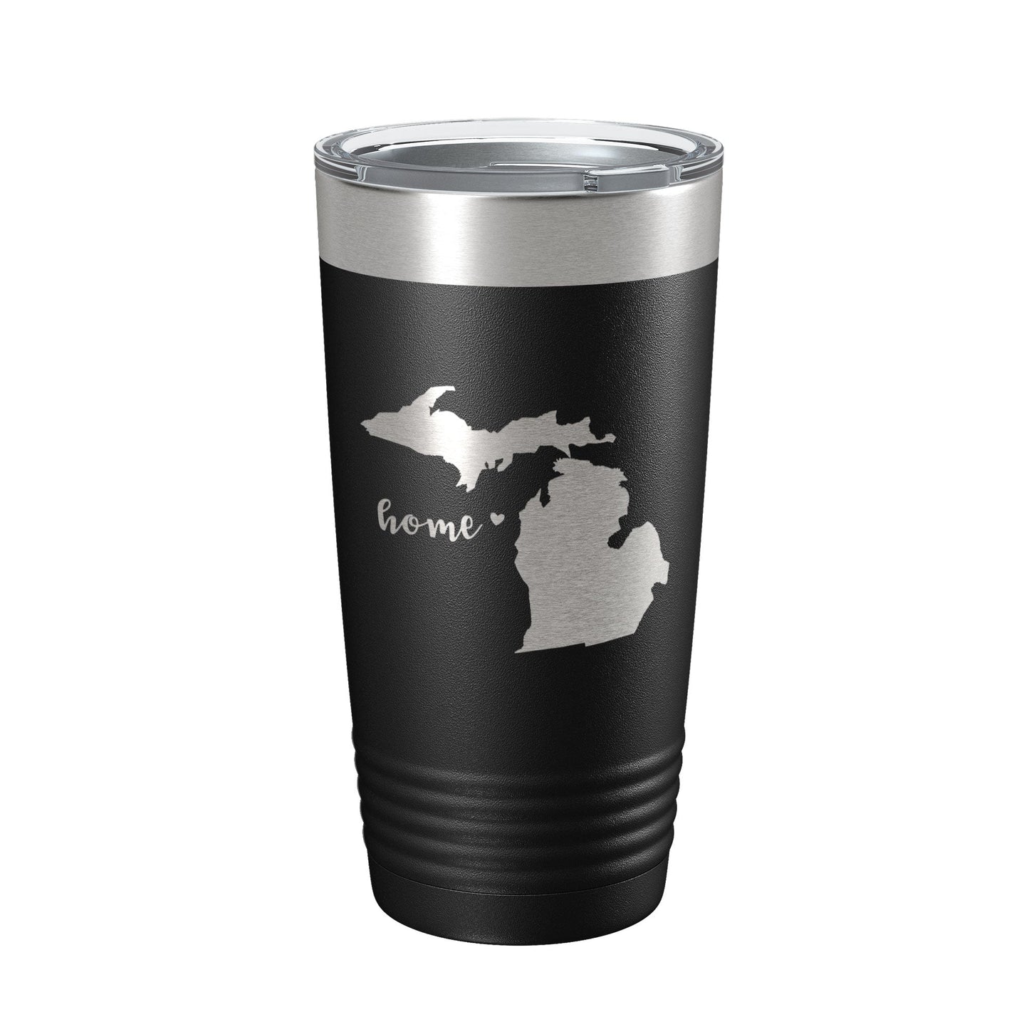 Michigan Tumbler Home State Travel Mug Insulated Laser Engraved Map Coffee Cup 20 oz-5