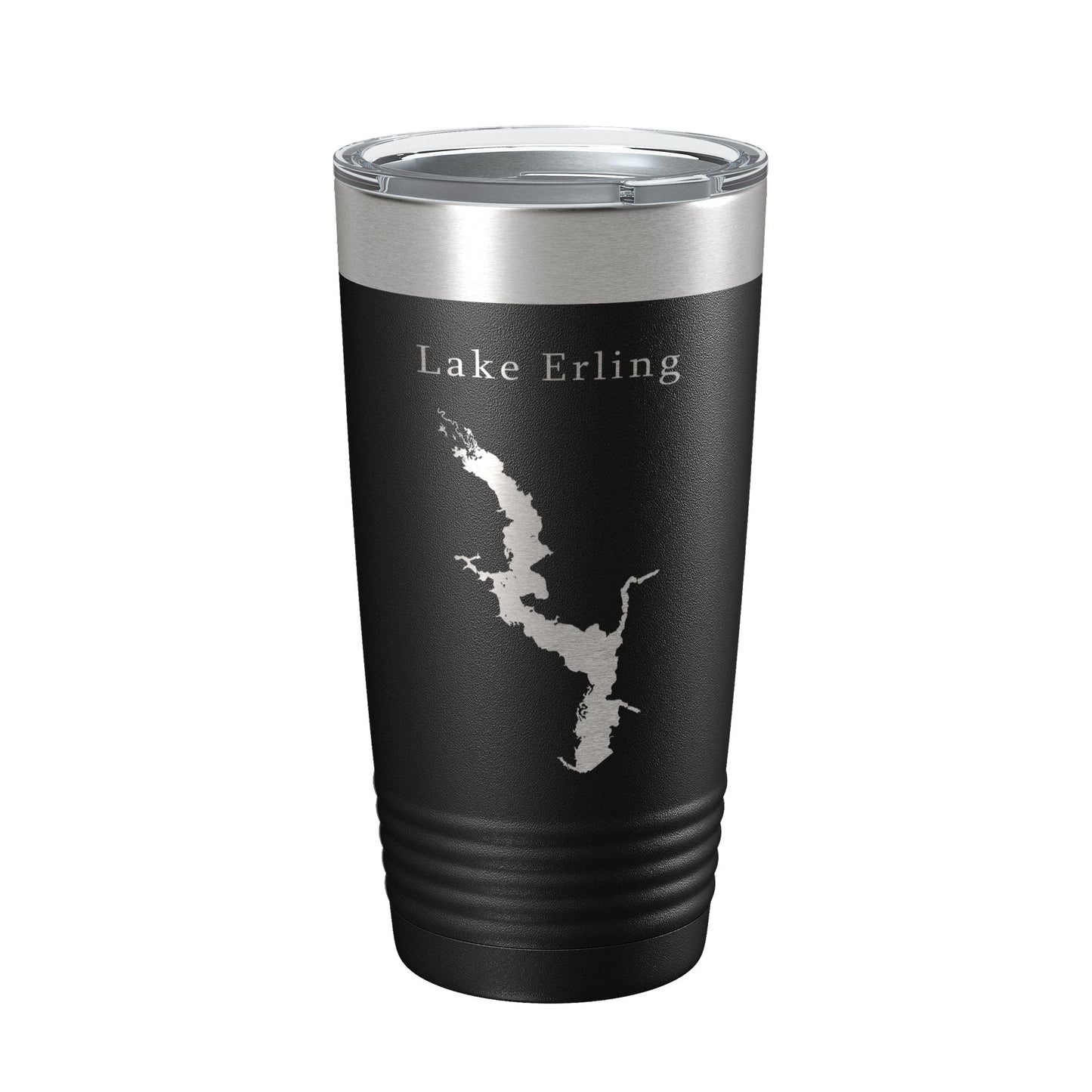 Lake Erling Map Tumbler Travel Mug Insulated Laser Engraved Coffee Cup Arkansas 20 oz-5