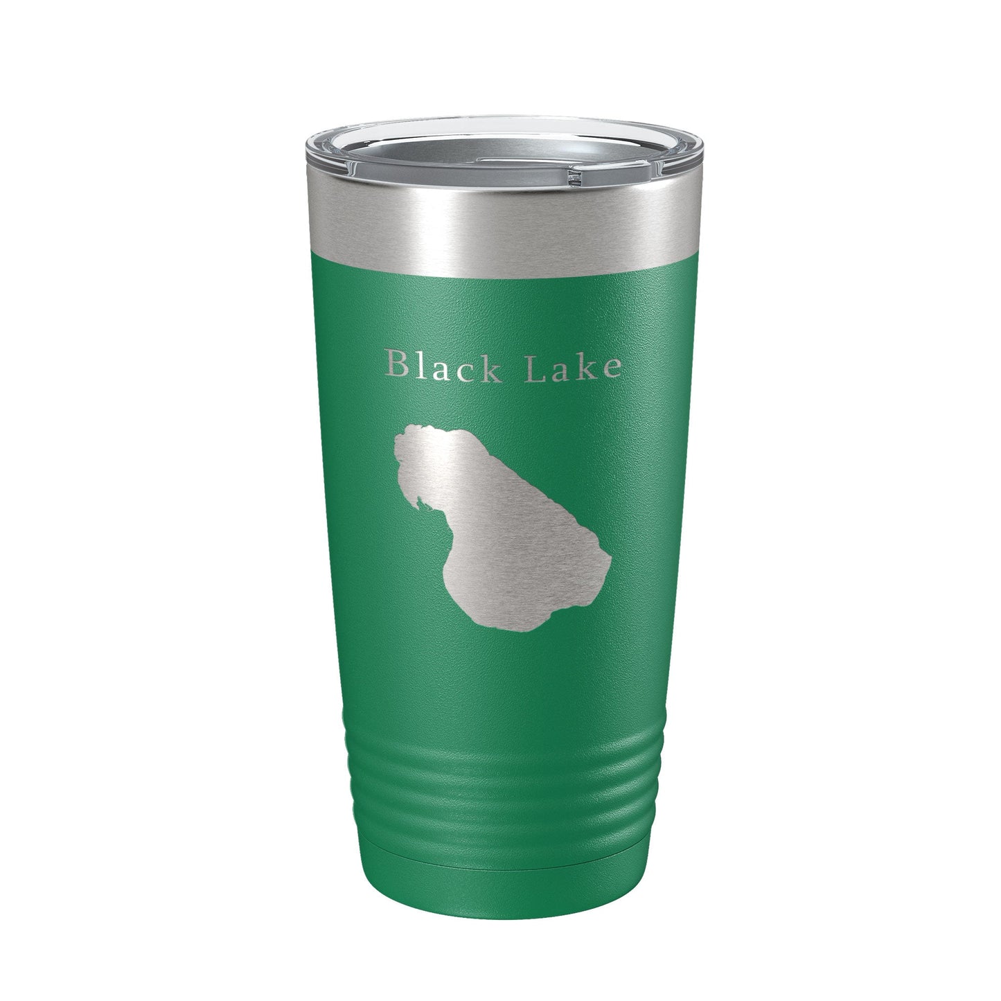 Black Lake Map Tumbler Travel Mug Insulated Laser Engraved Coffee Cup Michigan 20 oz-9