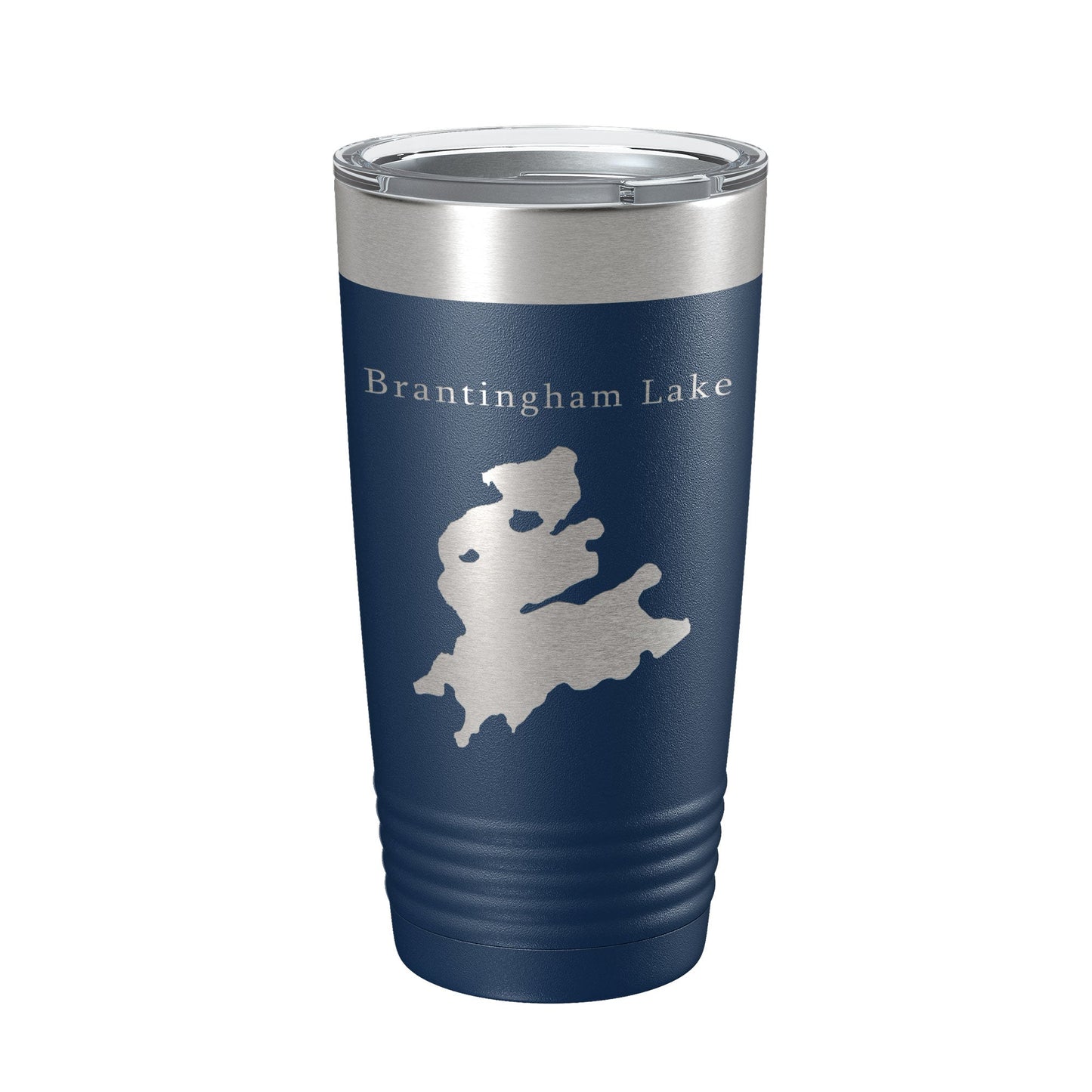 Brantingham Lake Map Tumbler Travel Mug Insulated Laser Engraved Coffee Cup New York 20 oz-8