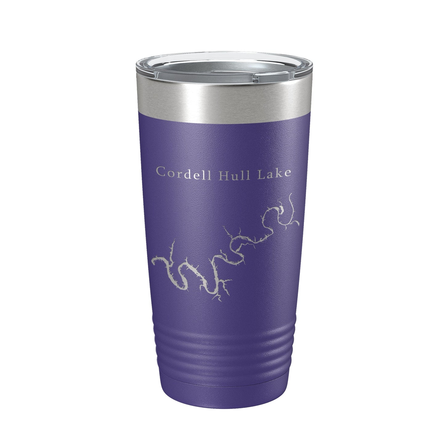 Cordell Hull Lake Map Tumbler Travel Mug Insulated Laser Engraved Coffee Cup Tennessee 20 oz-15