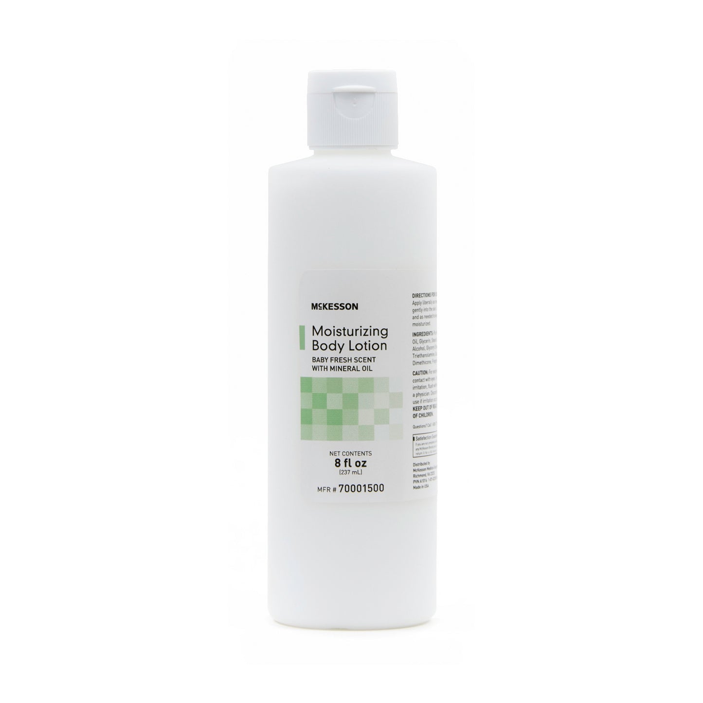 Hand and Body Moisturizer McKesson 8 oz. Bottle Baby Fresh Scent Lotion