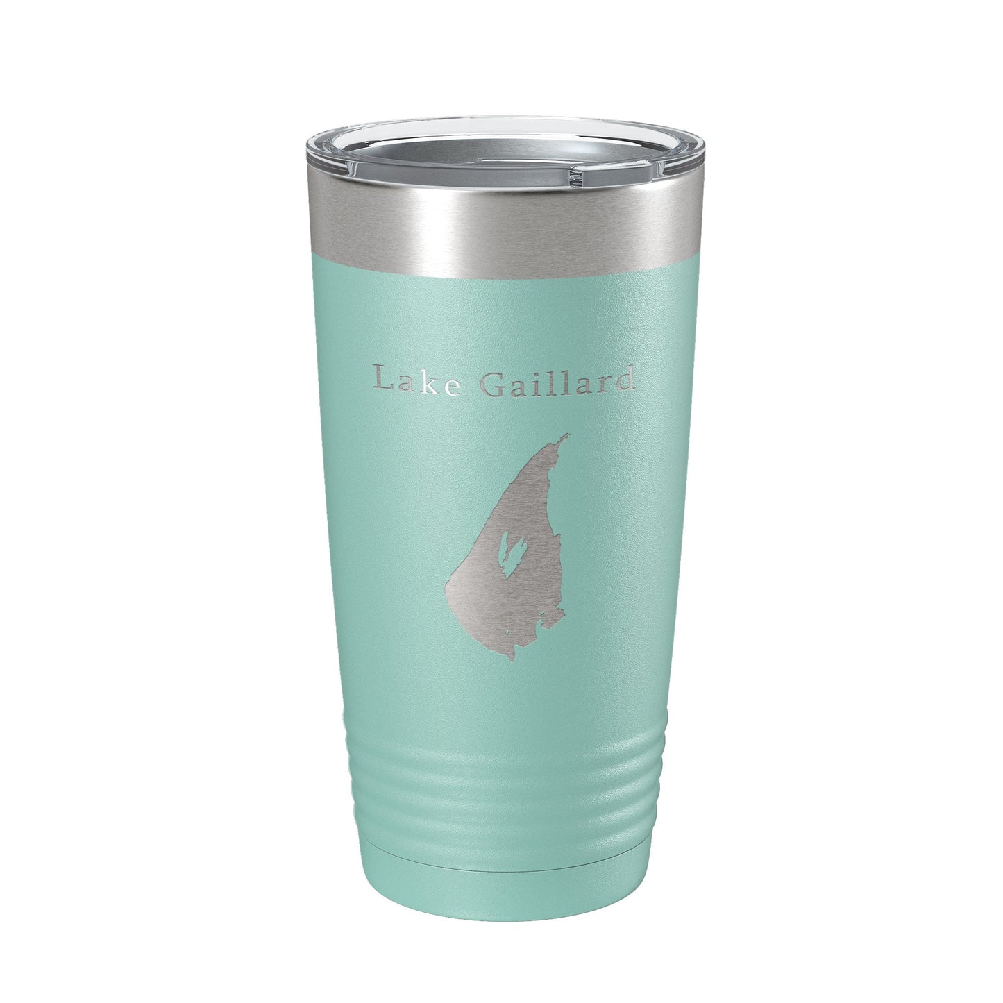 Lake Gaillard Map Tumbler Travel Mug Insulated Laser Engraved Coffee Cup Connecticut 20 oz-12
