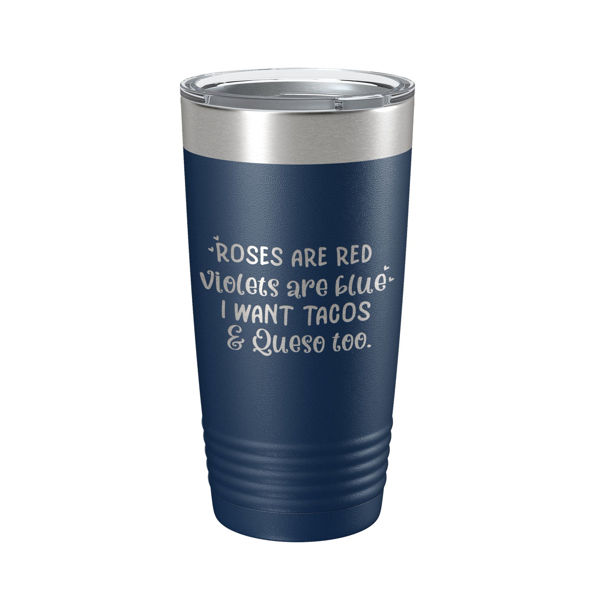 Valentine's Day Funny Tumbler Galentine's Poem Gift Travel Mug Insulated Laser Engraved Coffee Cup 20 oz-2