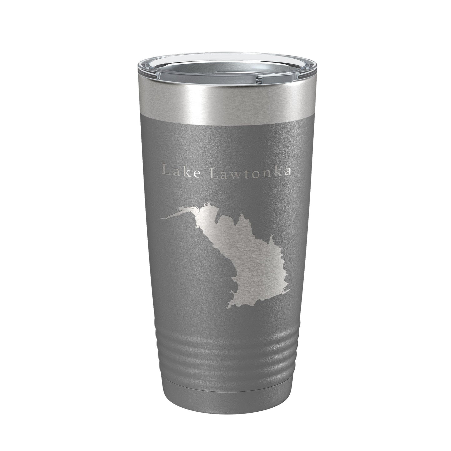 Lake Lawtonka Map Tumbler Travel Mug Insulated Laser Engraved Coffee Cup Oklahoma 20 oz-16
