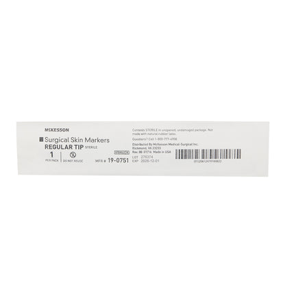 Skin Marker McKesson Prep-Resistant Gentian Violet Ink Sterile Full Size Regular Tip