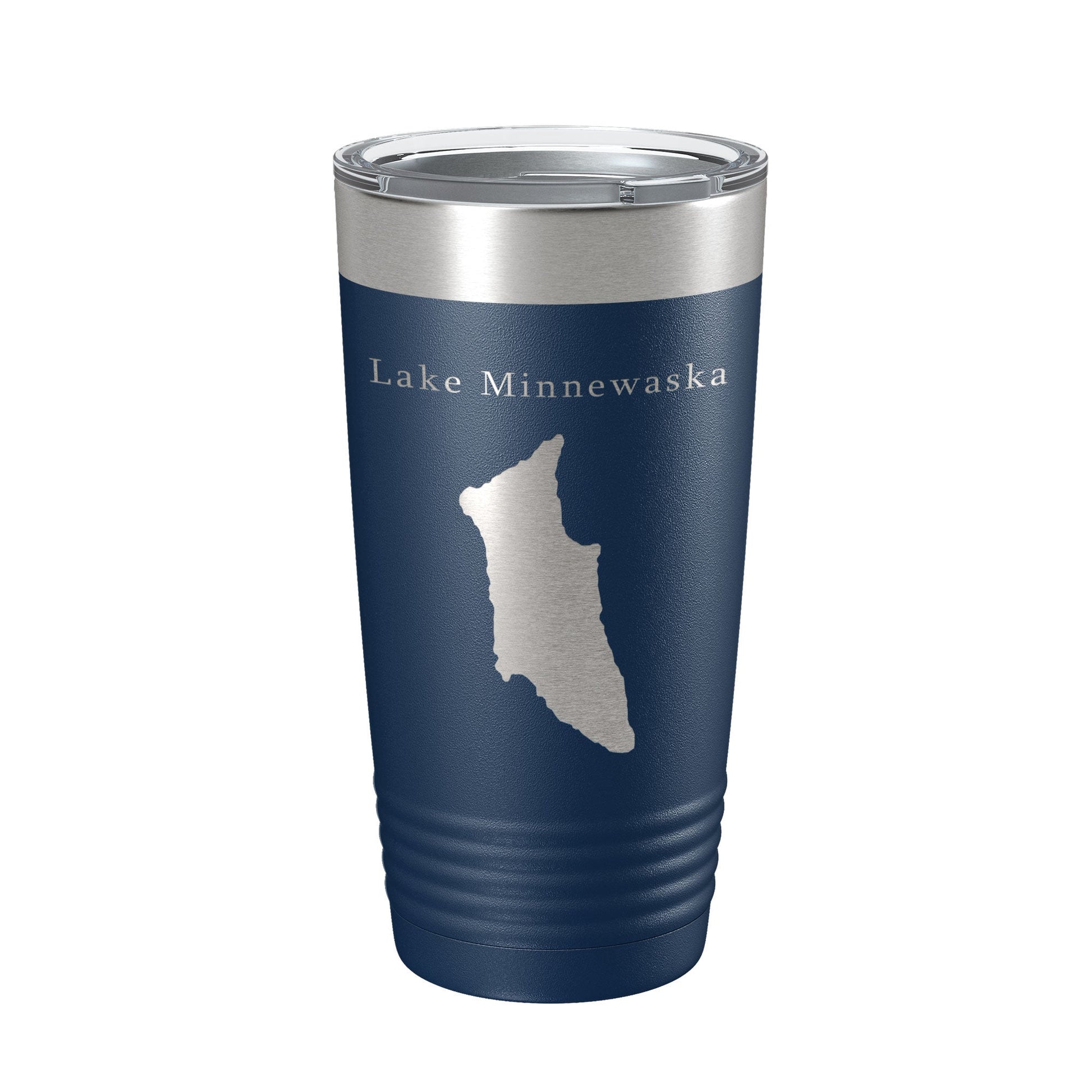 Lake Minnewaska Map Tumbler Travel Mug Insulated Laser Engraved Coffee Cup New York 20 oz-2