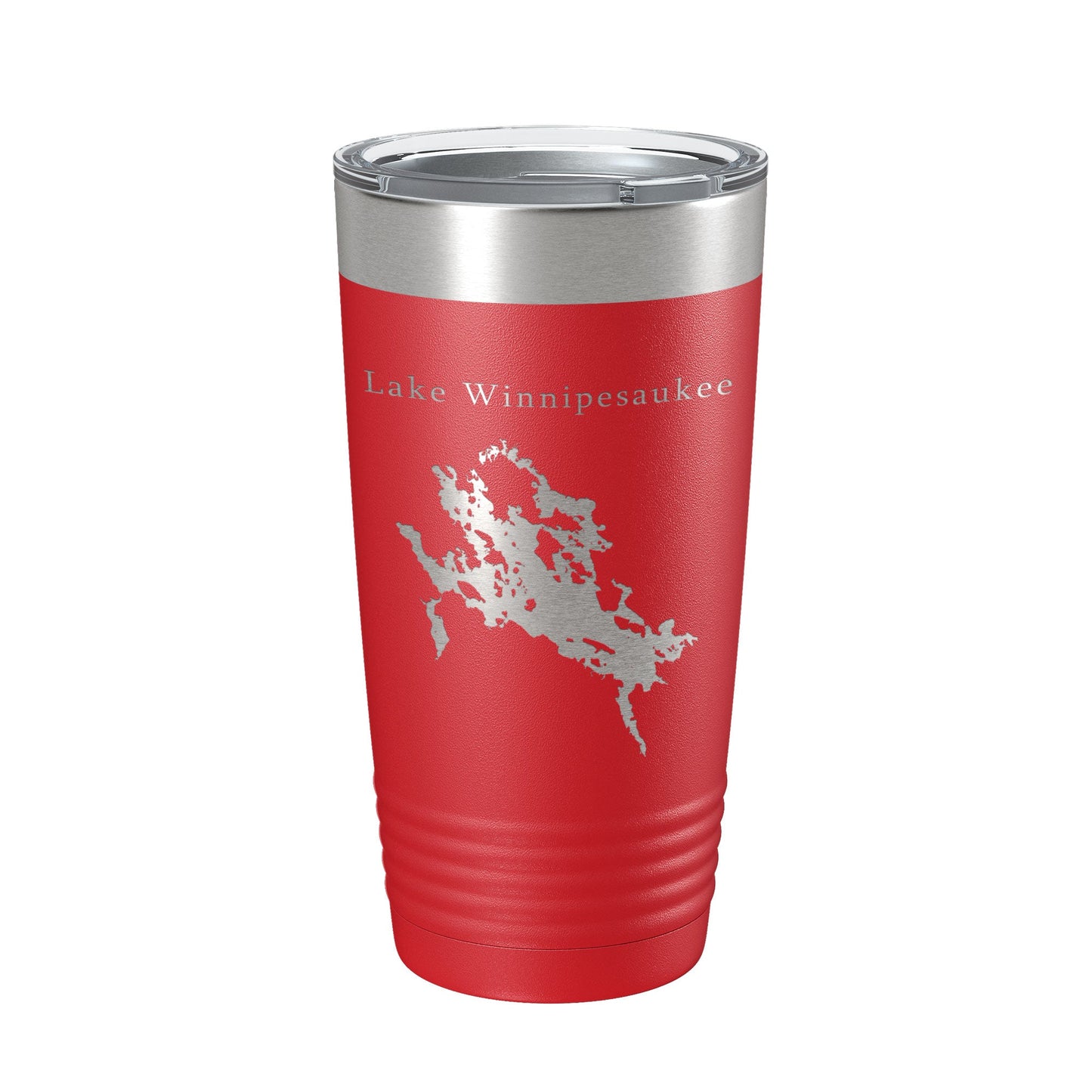 Lake Winnipesaukee Map Tumbler Travel Mug Insulated Laser Engraved Coffee Cup New Hampshire 20 oz-10