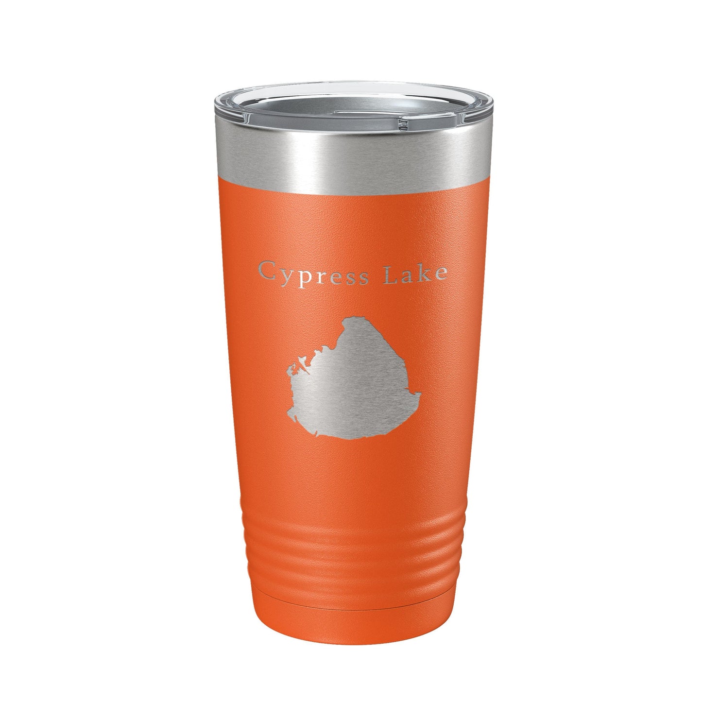 Cypress Lake Map Tumbler Travel Mug Insulated Laser Engraved Coffee Cup Kissimmee Orlando Florida 20 oz-17