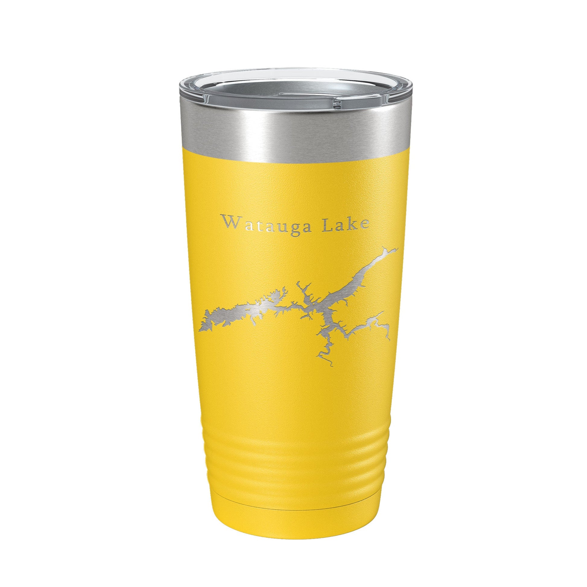 Watauga Lake Map Tumbler Travel Mug Insulated Laser Engraved Coffee Cup Tennessee 20 oz-4