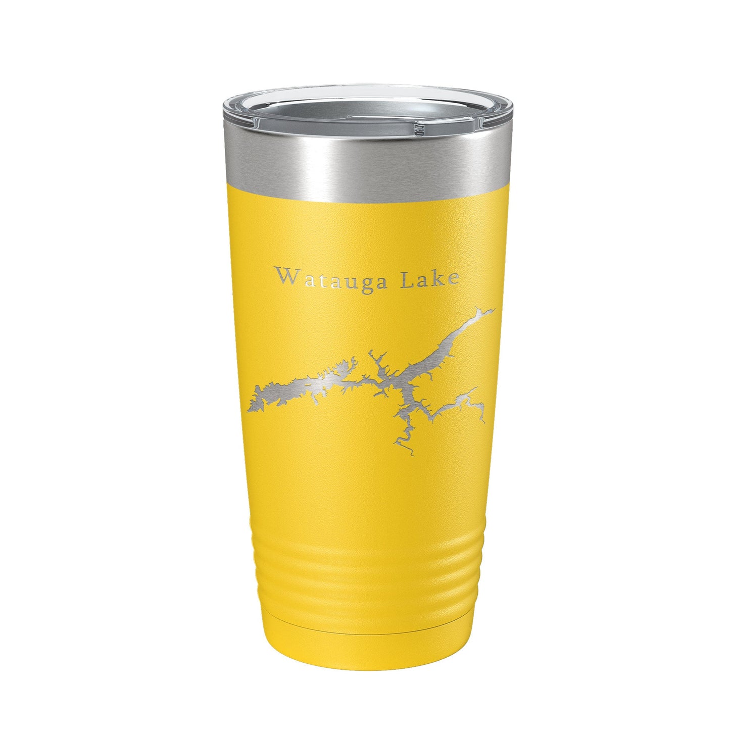 Watauga Lake Map Tumbler Travel Mug Insulated Laser Engraved Coffee Cup Tennessee 20 oz-19