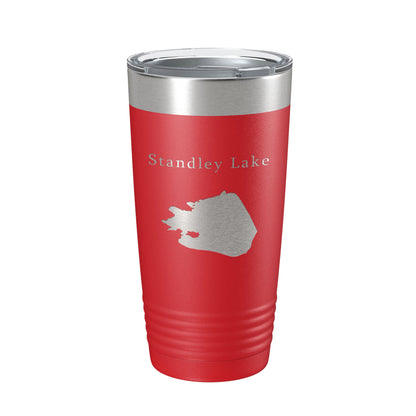 Standley Lake Map Tumbler Travel Mug Insulated Laser Engraved Coffee Cup Colorado 20 oz-10