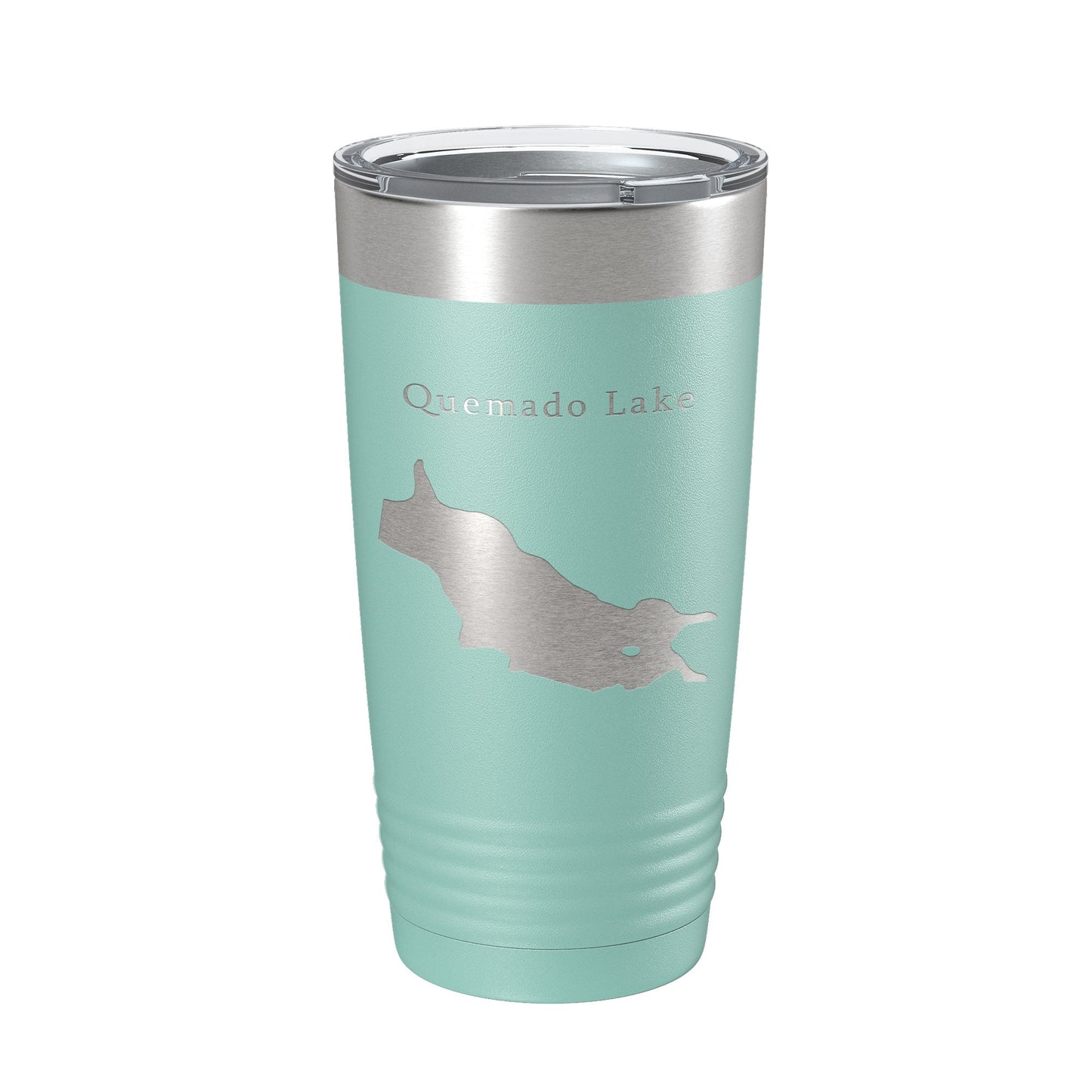 Quemado Lake Map Tumbler Travel Mug Insulated Laser Engraved Coffee Cup New Mexico 20 oz-12