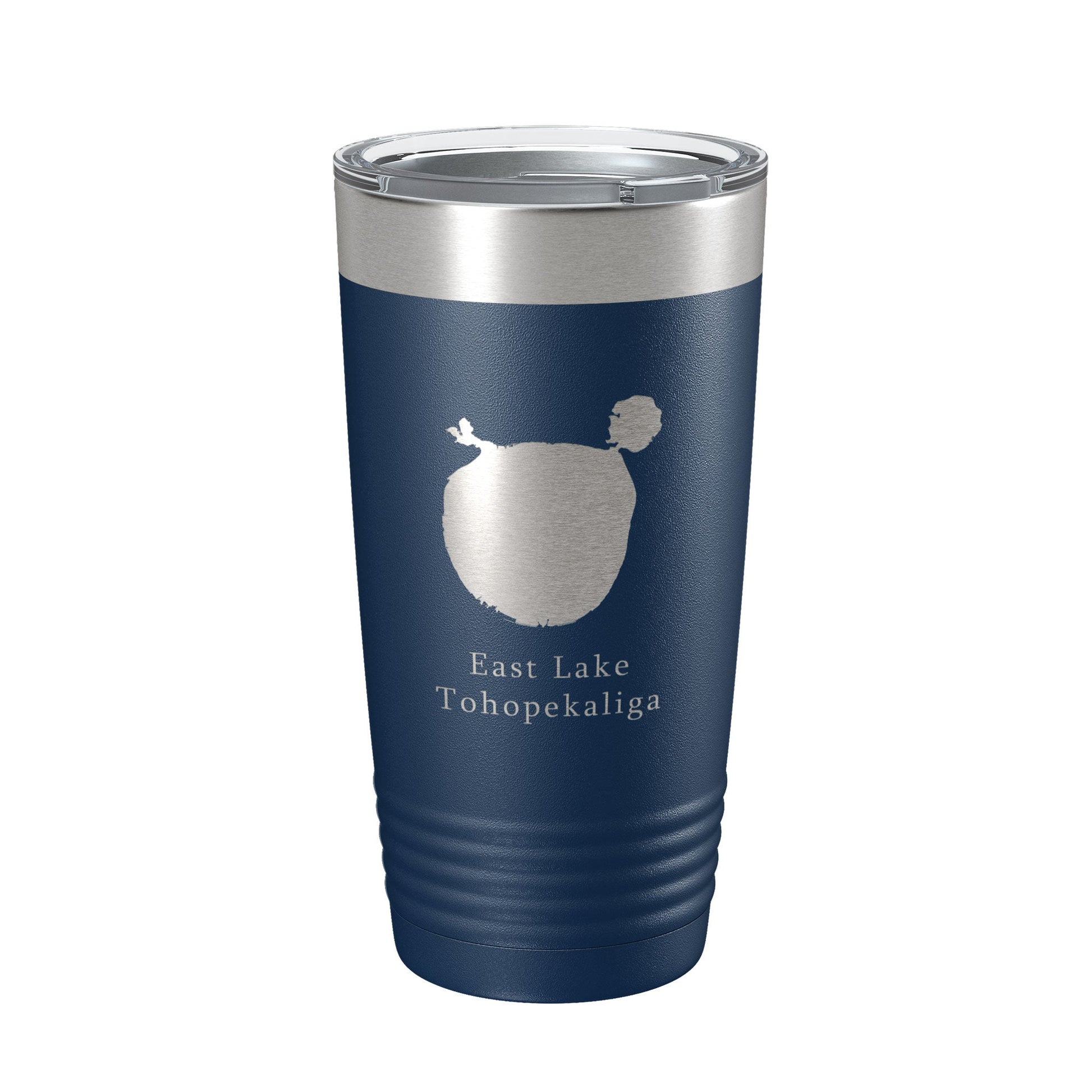 East Lake Tohopekaliga Map Tumbler Travel Mug Insulated Laser Engraved Coffee Cup Florida 20 oz-2
