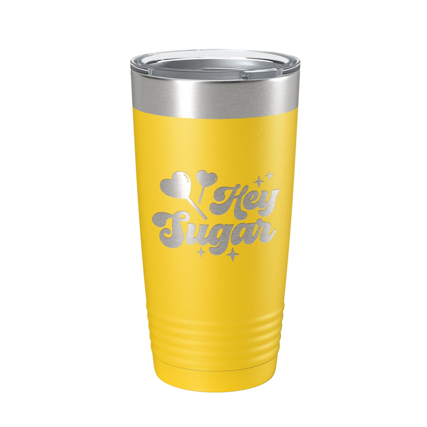 Hey Sugar Tumbler Valentine's Day Gift Travel Mug Insulated Laser Engraved Coffee Cup Retro 20 oz-19