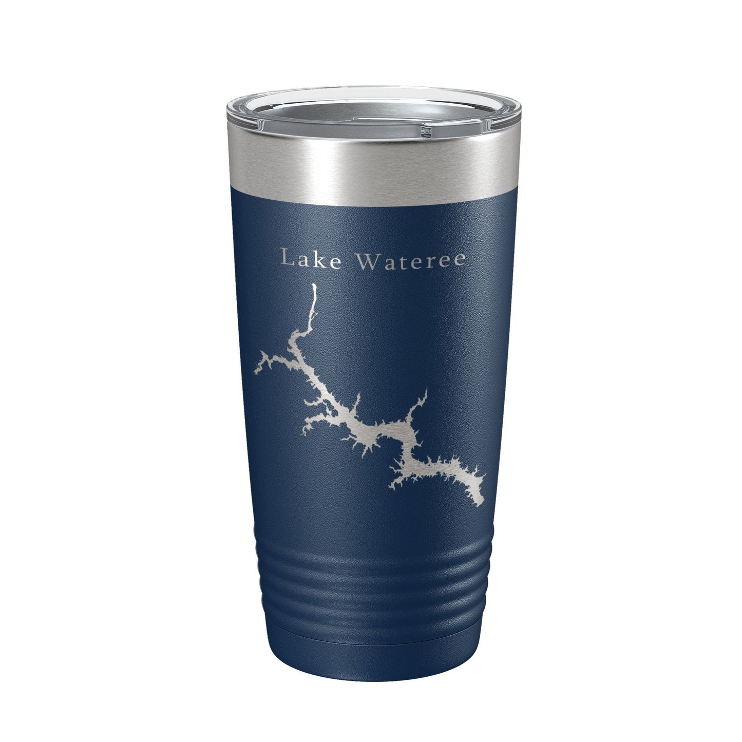 Lake Wateree Stumpy Pond Map Tumbler Travel Mug Insulated Laser Engraved Coffee Cup South Carolina 20 oz-8