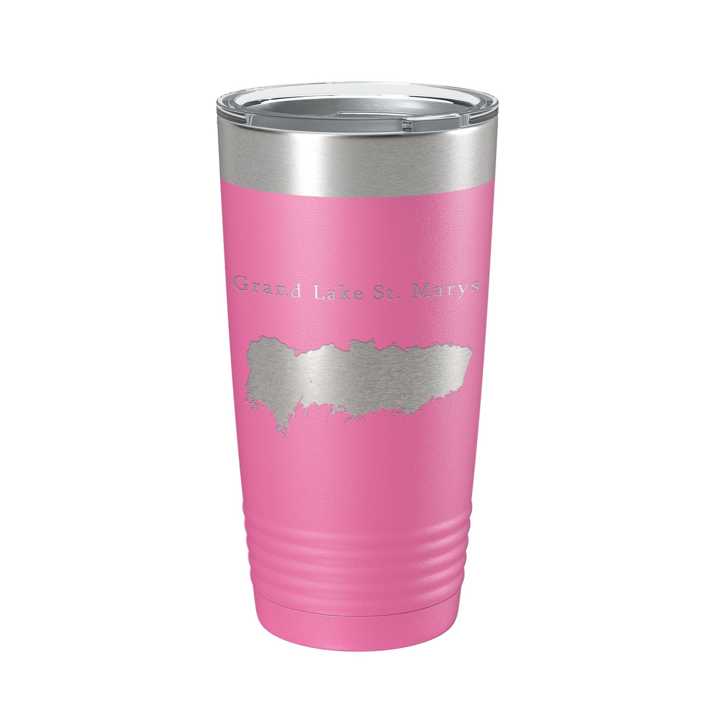 Grand Lake St. Marys Map Tumbler Travel Mug Insulated Laser Engraved Coffee Cup Ohio 20 oz-11