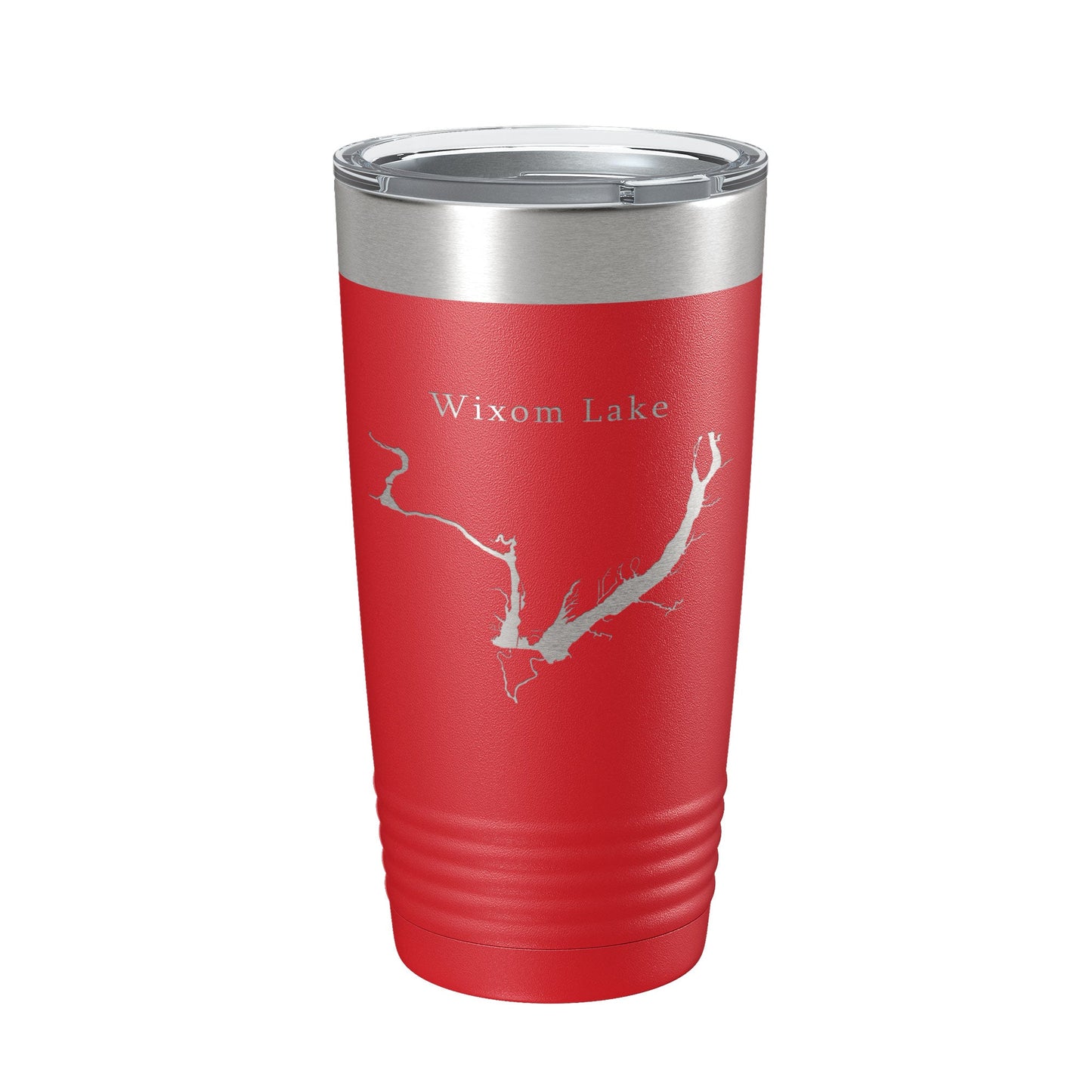 Wixom Lake Tittabawassee Map Tumbler Travel Mug Insulated Laser Engraved Coffee Cup Michigan 20 oz-10