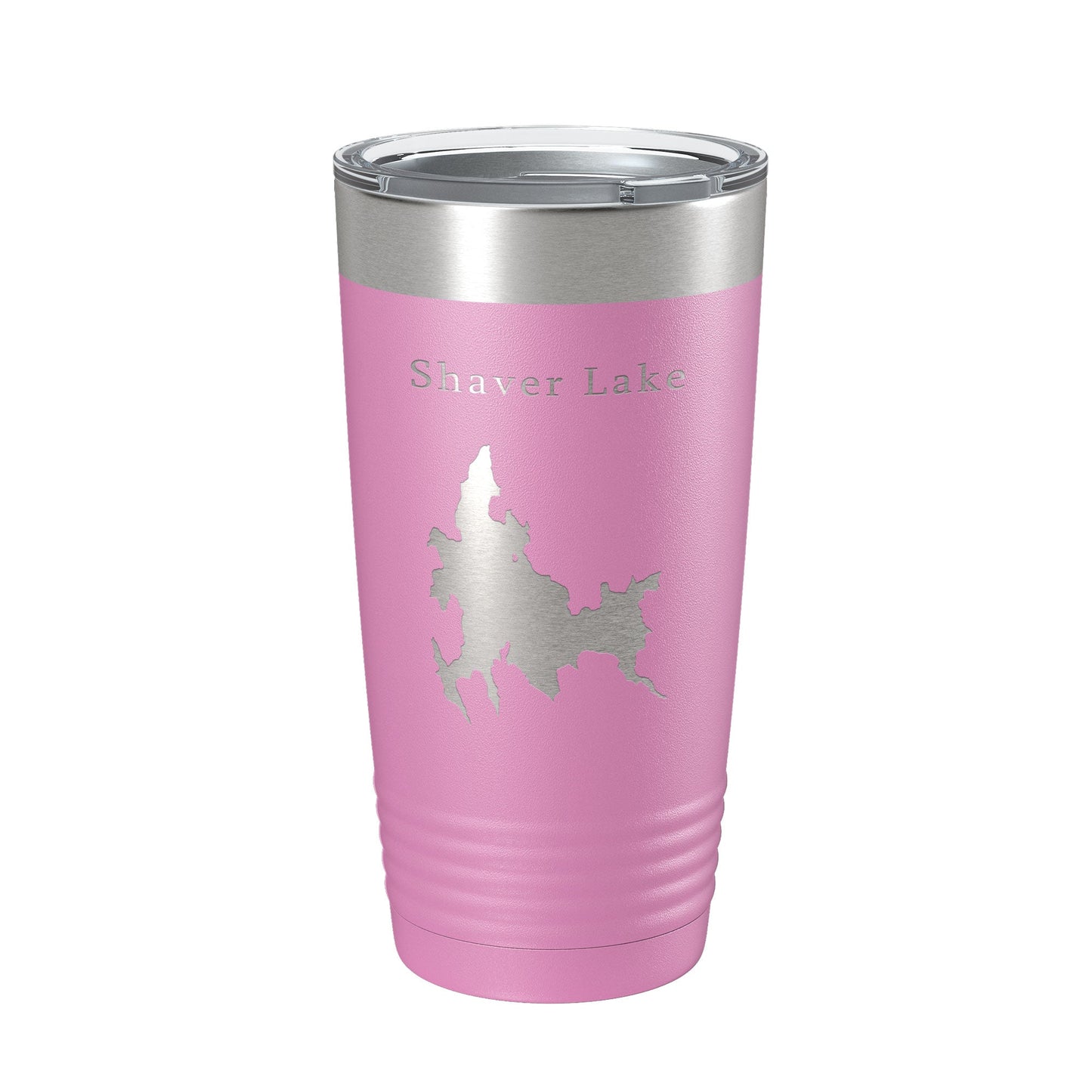 Shaver Lake Map Tumbler Travel Mug Insulated Laser Engraved Coffee Cup California 20 oz-14