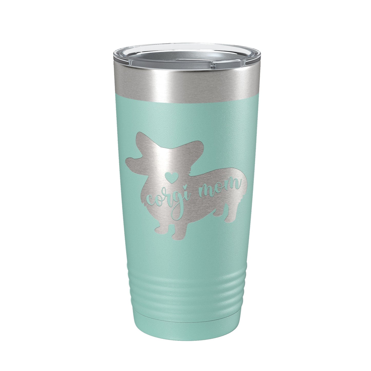 Corgi Mom Tumbler Dog Travel Mug Gift Insulated Laser Engraved Coffee Cup 20 oz-12