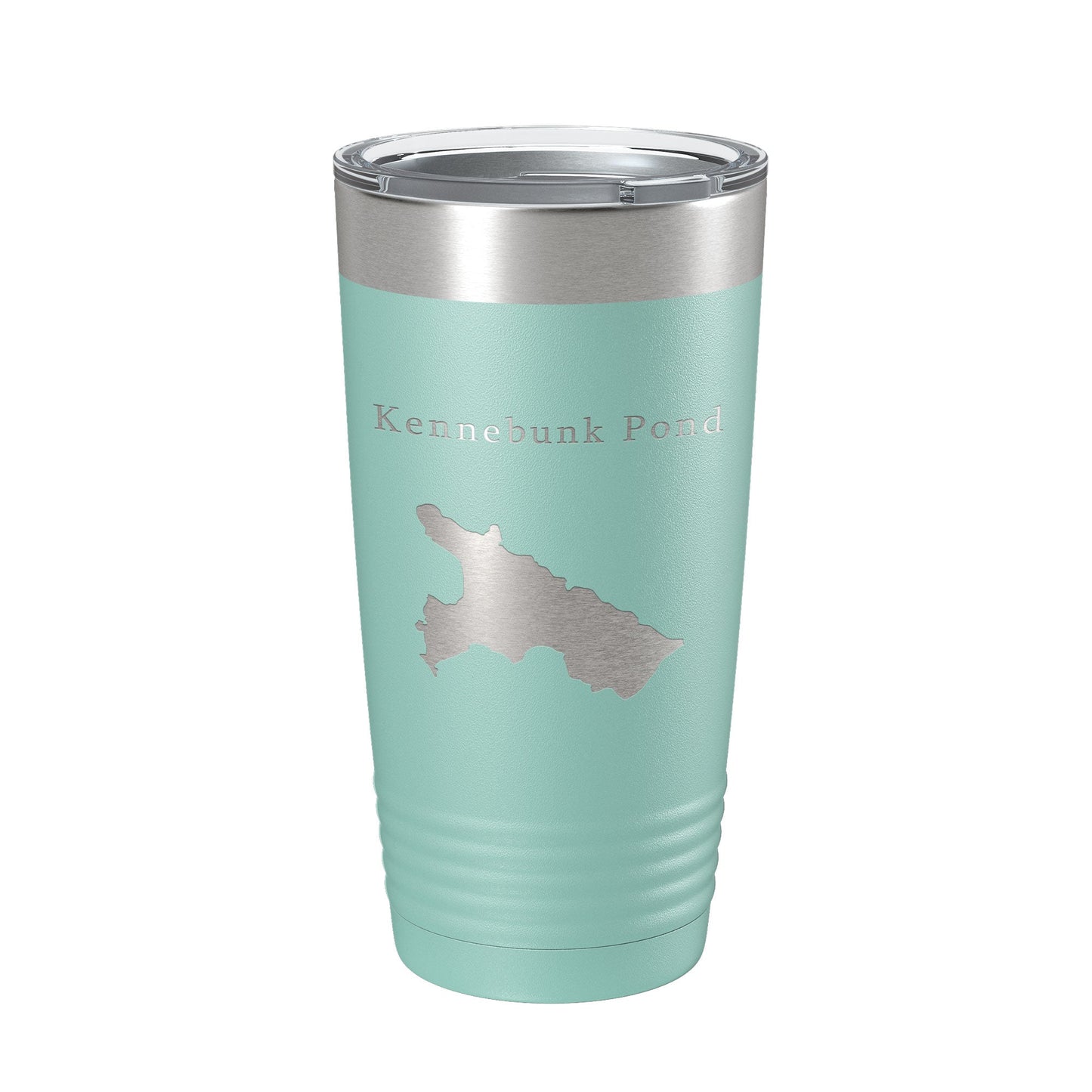 Kennebunk Pond Tumbler Lake Map Travel Mug Insulated Laser Engraved Coffee Cup Maine 20 oz-12
