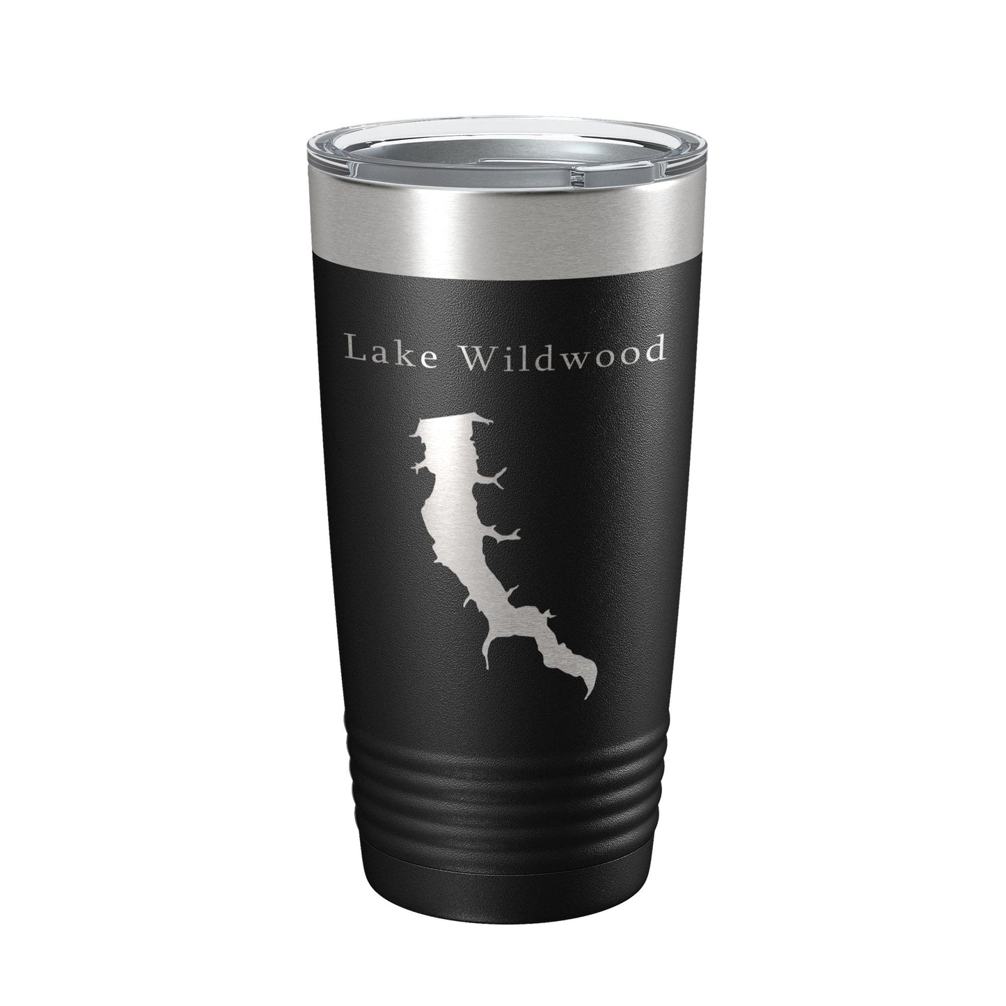 Lake Wildwood Map Tumbler Travel Mug Insulated Laser Engraved Coffee Cup Illinois 20 oz-5