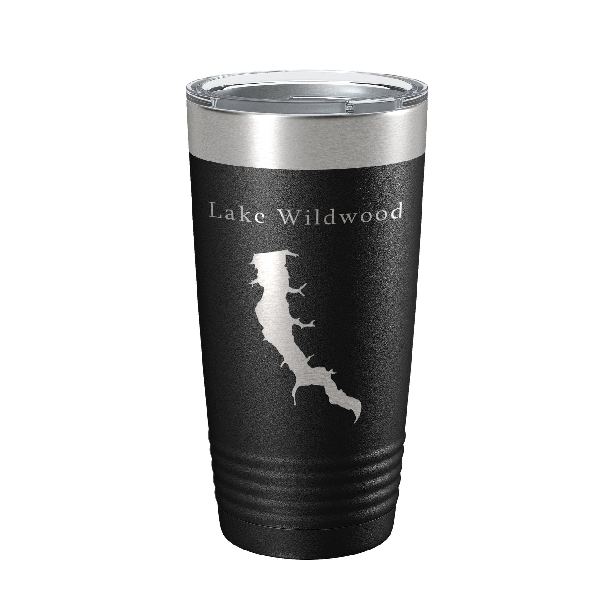 Lake Wildwood Map Tumbler Travel Mug Insulated Laser Engraved Coffee Cup Illinois 20 oz-5