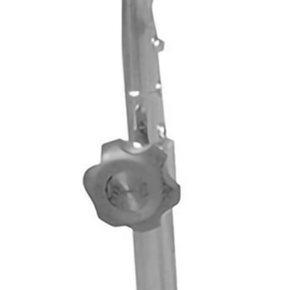 Mayo Instrument Stand McKesson Hand Operated Single Post U-Shaped Base Small Tray