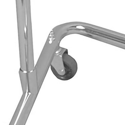 Mayo Instrument Stand McKesson Hand Operated Single Post U-Shaped Base Small Tray