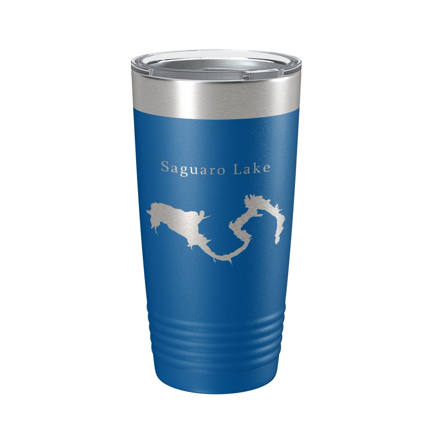 Saguaro Lake Map Tumbler Travel Mug Insulated Laser Engraved Coffee Cup Arizona 20 oz-6