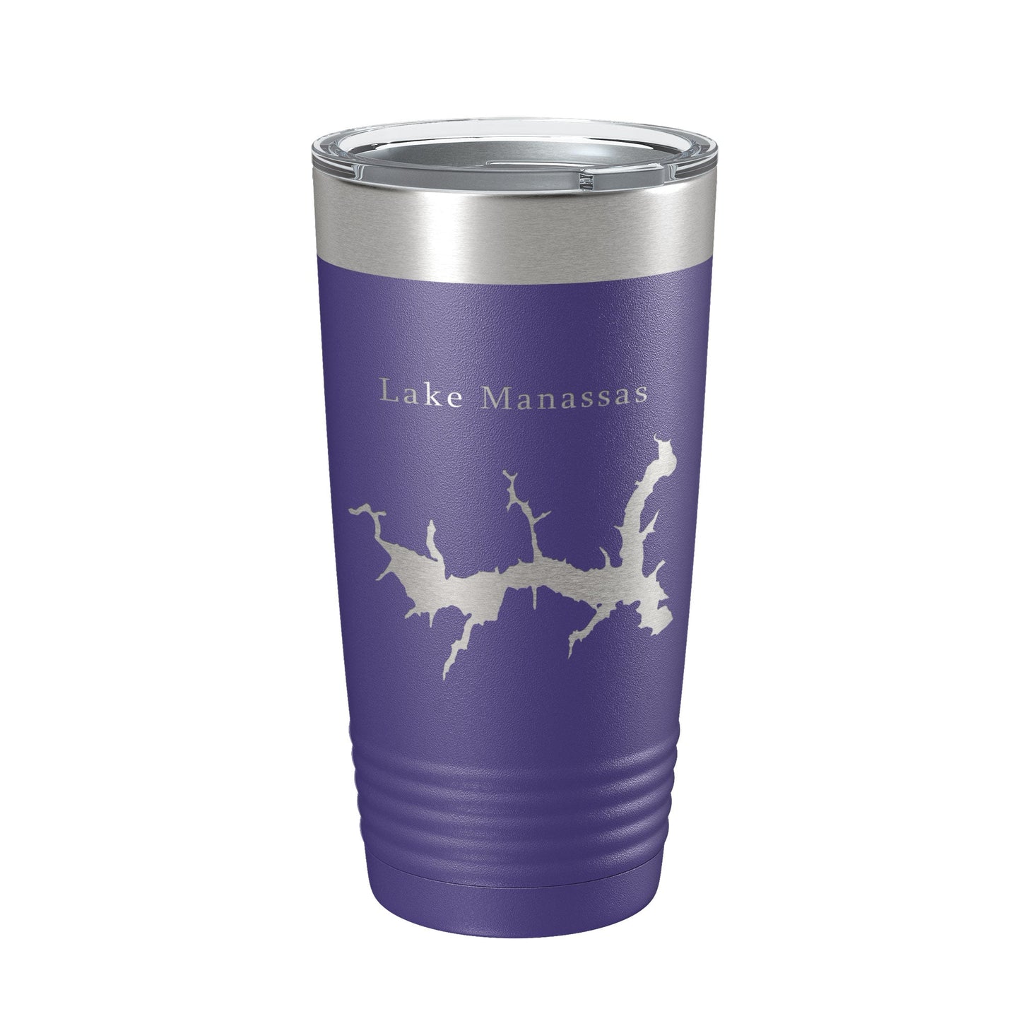 Lake Manassas Map Tumbler Travel Mug Insulated Laser Engraved Coffee Cup Virginia 20 oz-15