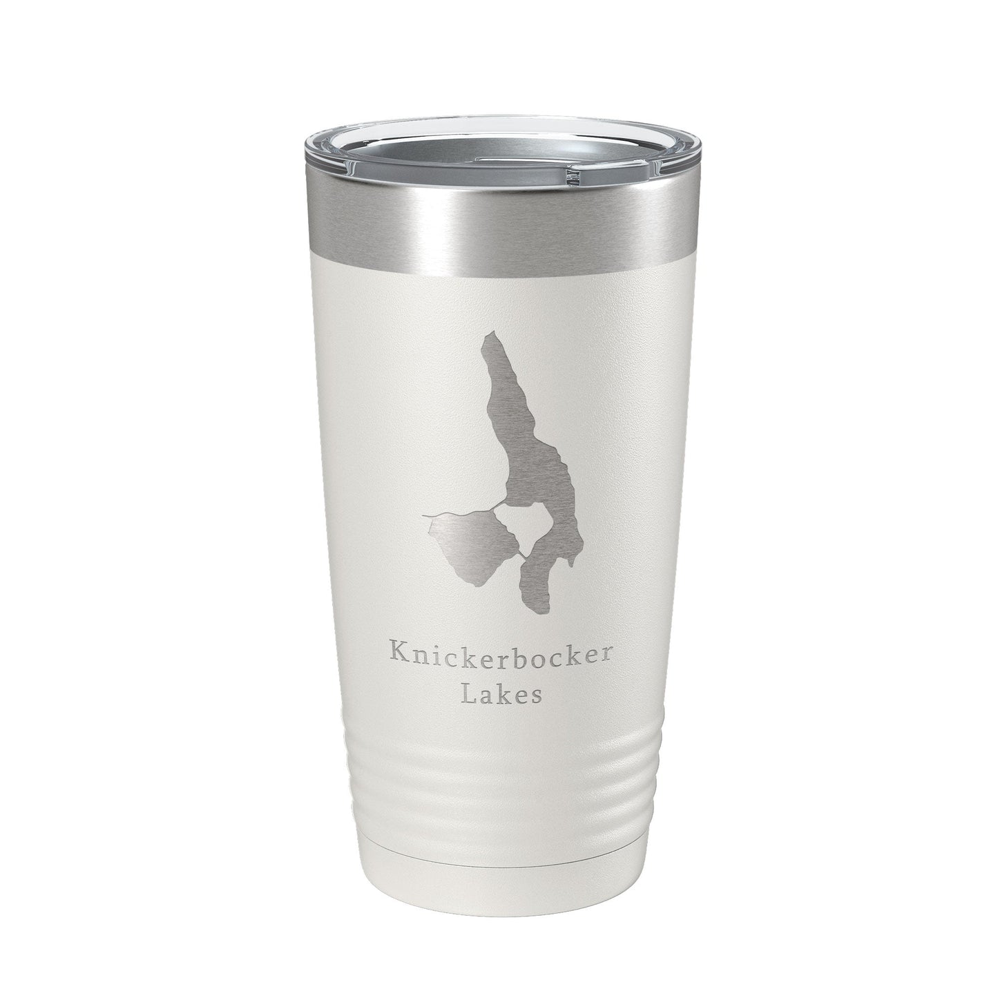 Knickerbocker Lakes Map Tumbler Travel Mug Insulated Laser Engraved Coffee Cup Maine 20 oz-7