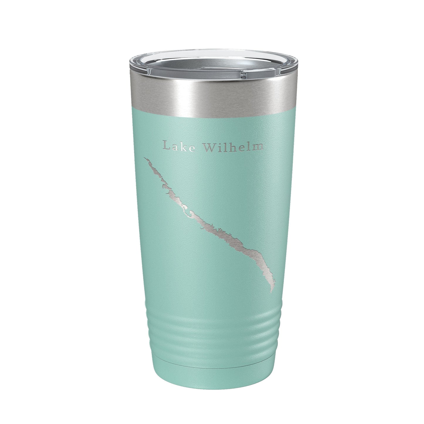 Lake Wilhelm Map Tumbler Travel Mug Insulated Laser Engraved Coffee Cup Pennsylvania 20 oz-12