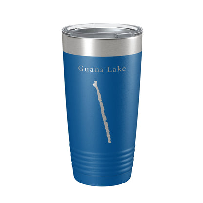 Guana Lake Map Tumbler Travel Mug Insulated Laser Engraved Coffee Cup Florida 20 oz-6