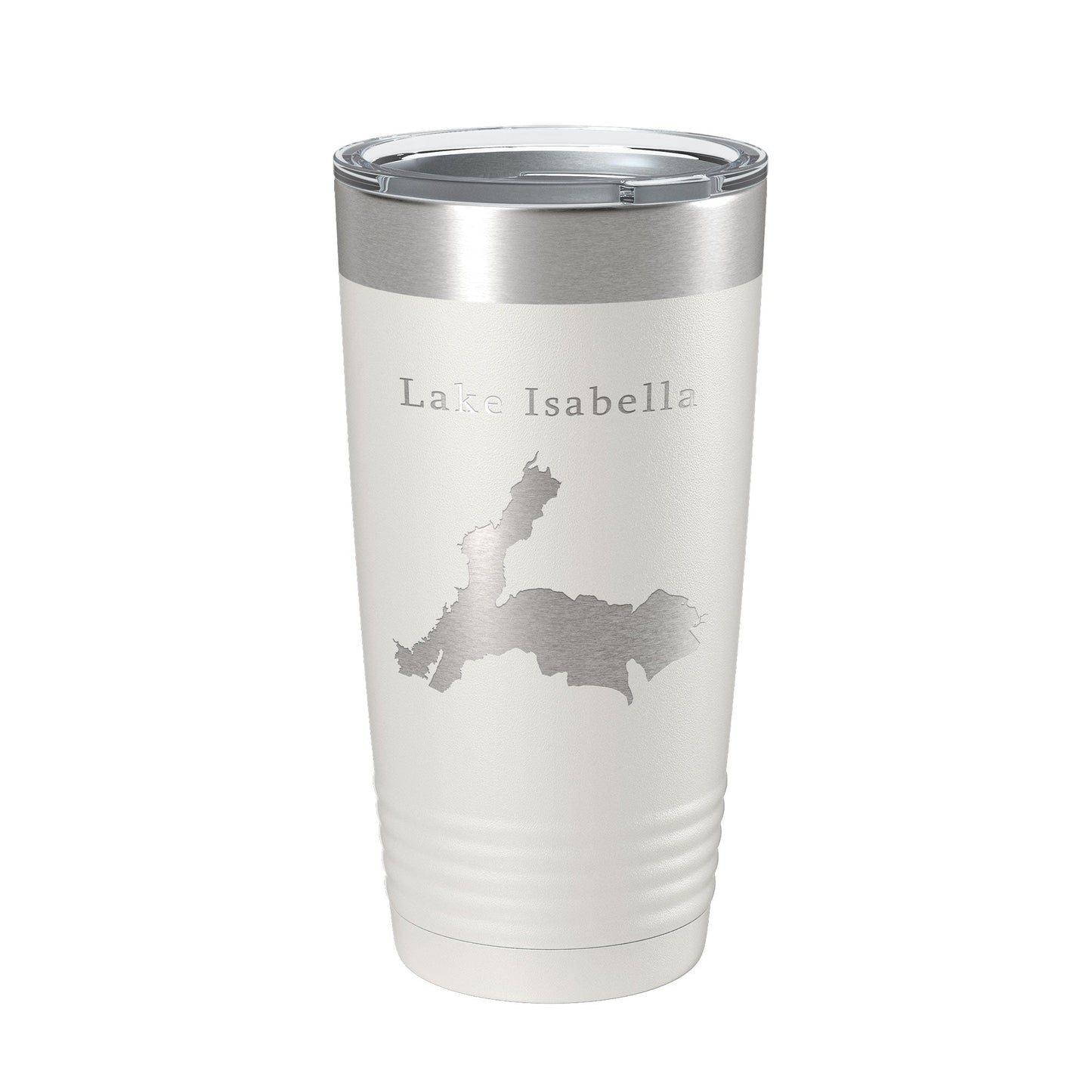 Lake Isabella Map Tumbler Travel Mug Insulated Laser Engraved Coffee Cup California 20 oz-7