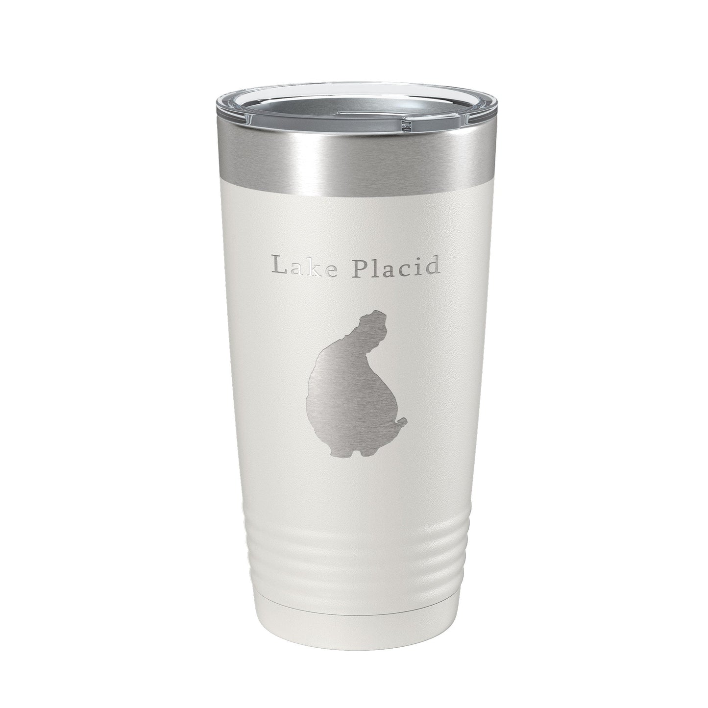 Lake Placid Map Tumbler Travel Mug Insulated Laser Engraved Coffee Cup Florida 20 oz-7