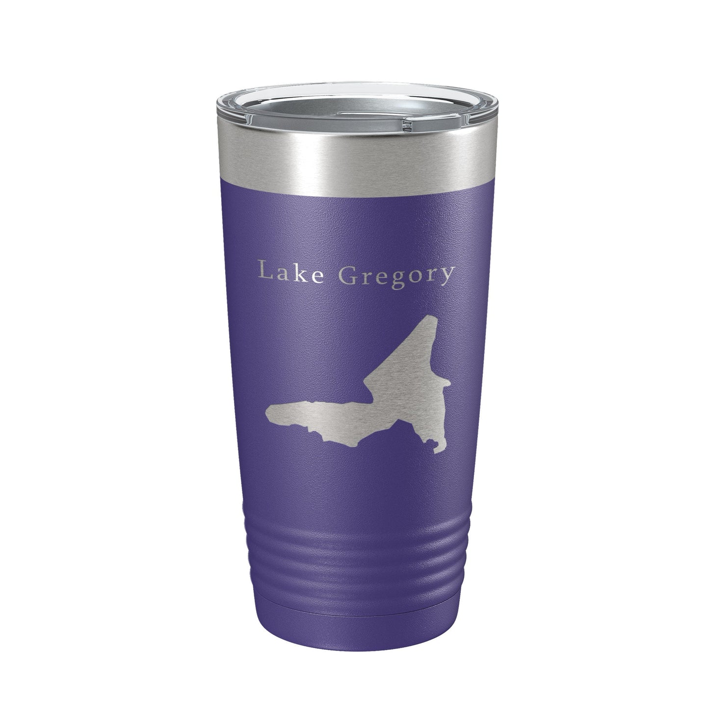 Lake Gregory Map Tumbler Travel Mug Insulated Laser Engraved Coffee Cup California 20 oz-15
