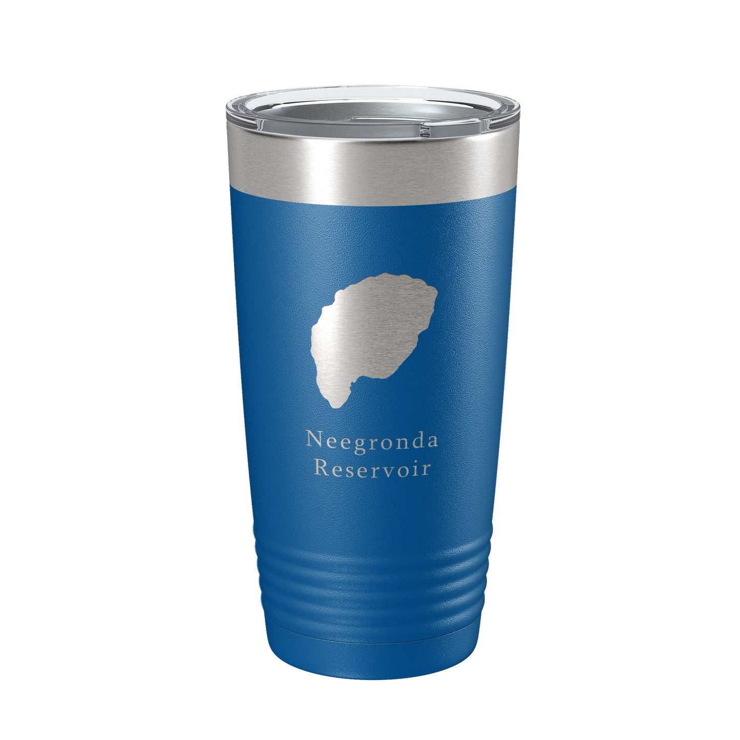 Neegronda Reservoir Tumbler Lake Map Travel Mug Insulated Laser Engraved Coffee Cup Colorado 20 oz-6