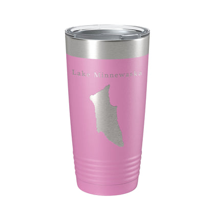 Lake Minnewaska Map Tumbler Travel Mug Insulated Laser Engraved Coffee Cup New York 20 oz-14