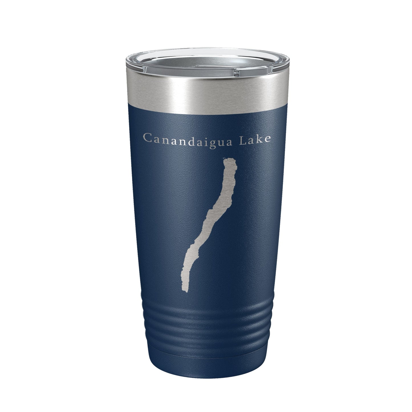 Canandaigua Lake Map Tumbler Travel Mug Insulated Laser Engraved Coffee Cup New York 20 oz-8