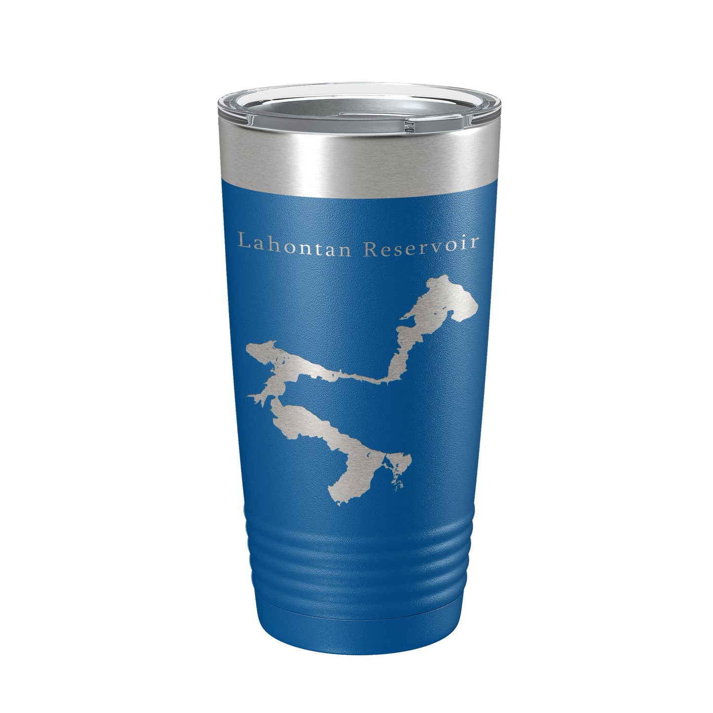 Lahontan Reservoir Tumbler Lake Map Travel Mug Insulated Laser Engraved Coffee Cup Nevada 20 oz-6