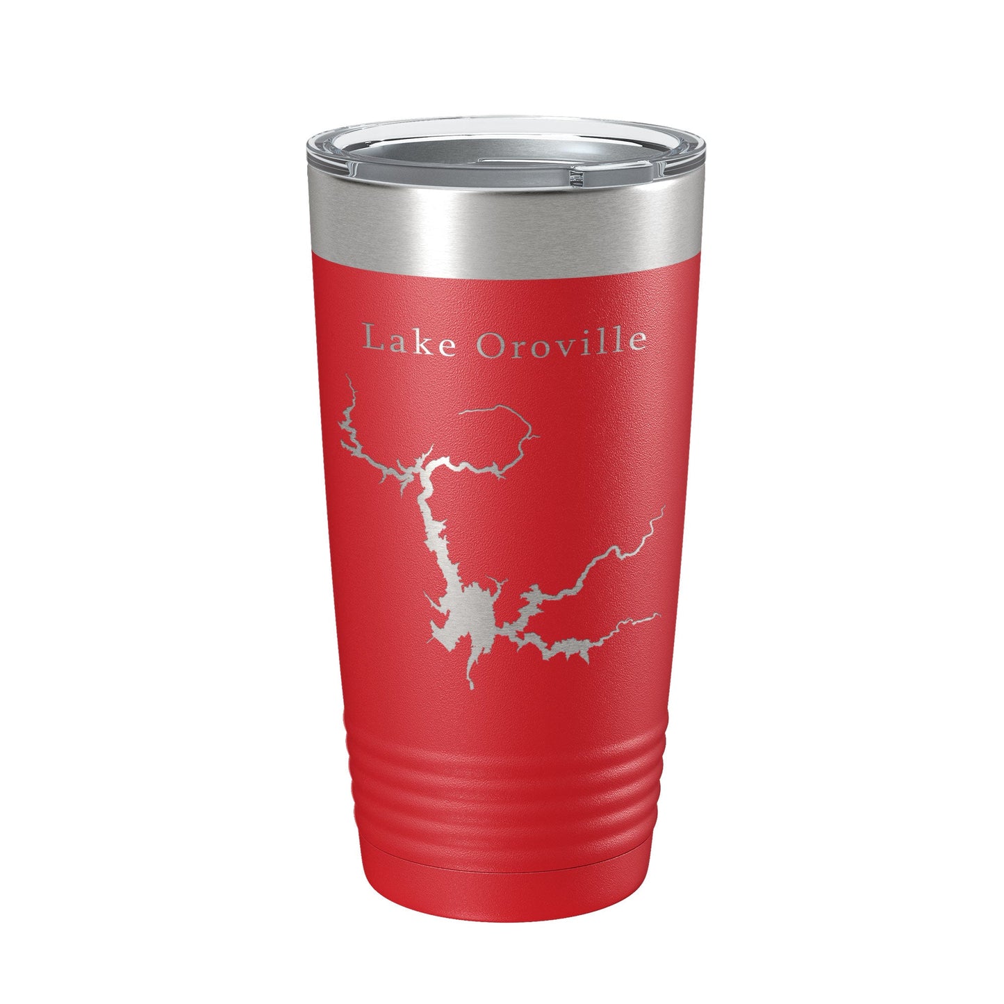 Lake Oroville Map Tumbler Travel Mug Insulated Laser Engraved Coffee Cup California 20 oz-10